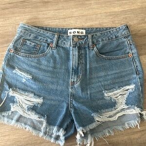 S.O.N.G Jean women’s shorts. Size 7/28